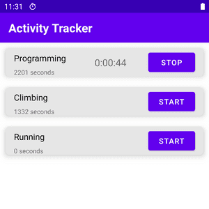 Activity Tracker